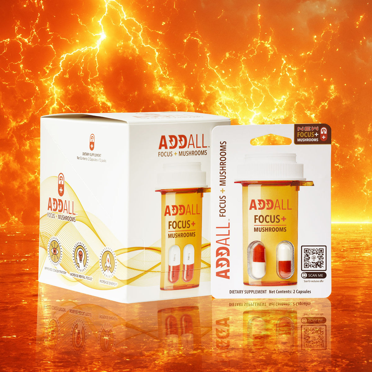 Addall Focus + Mushrooms