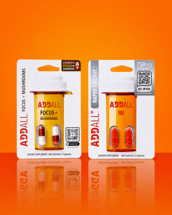 Addall Focus Switch bundle with Focus plus Mushrooms and Rapid Release