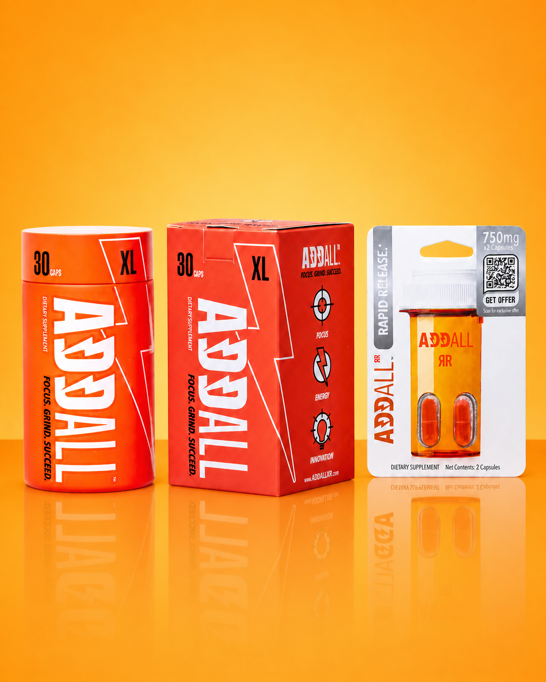Addall Locked In bundle with Addall XL and Rapid Release
