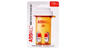 Addall XR Travel Pack Focus Energy Pills Nootropic