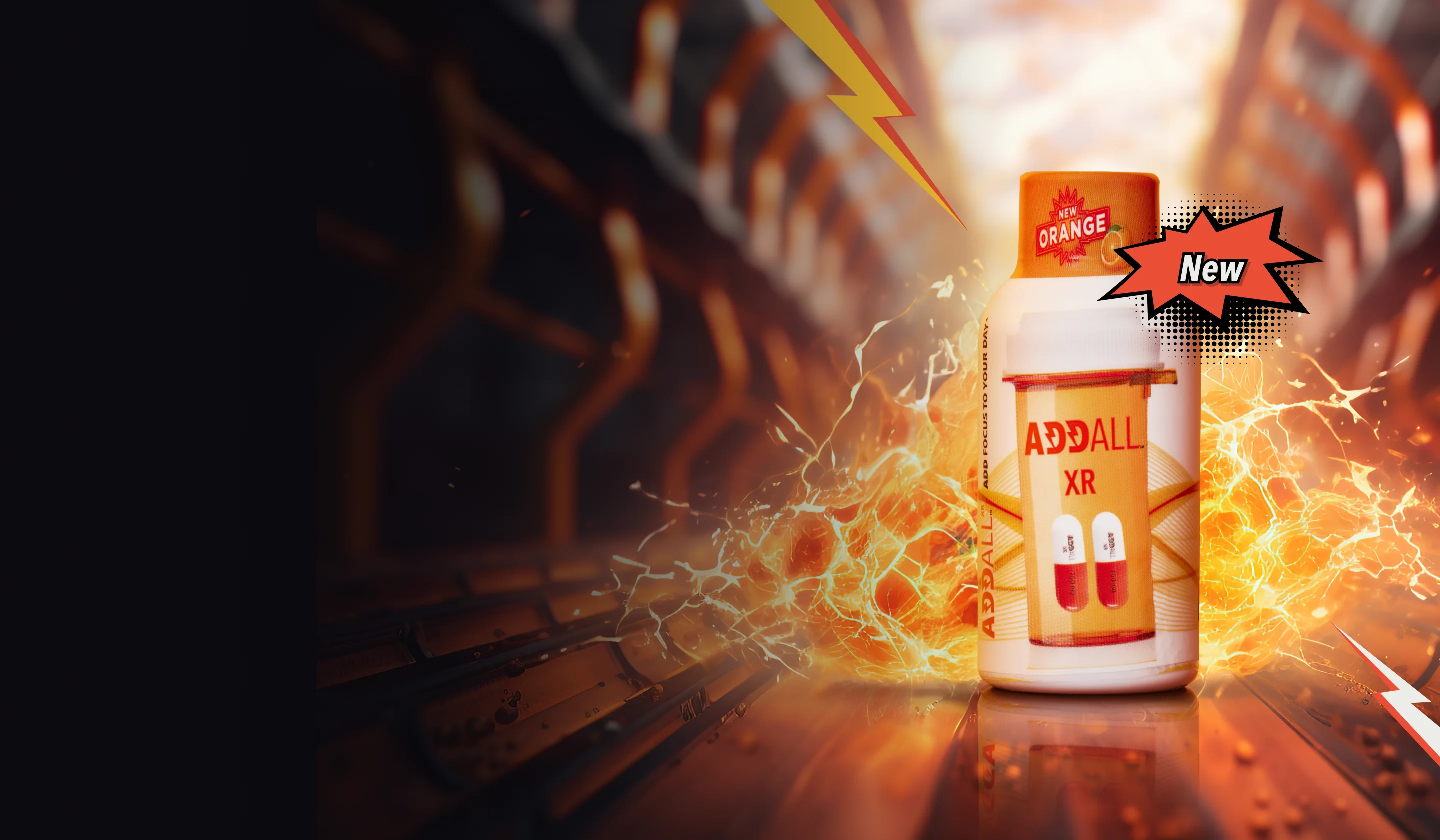 Official Addall XR Shot Nootropic Focus & Energy Drink